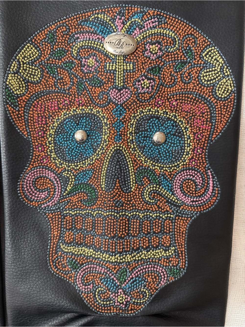 Boot Rugs Sugar Skull Boot Covers - Picture 3 of 11